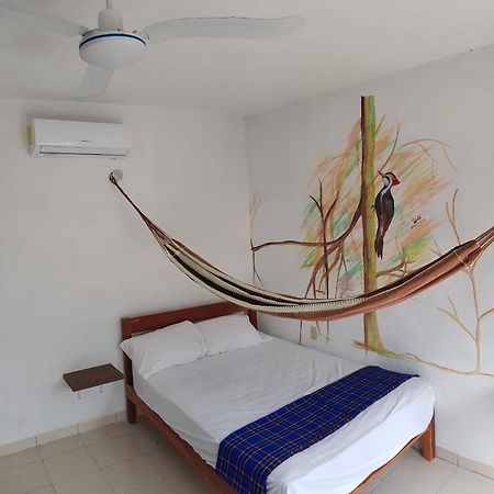 La Casa De Las Aves Bacalar Eksteriør bilde