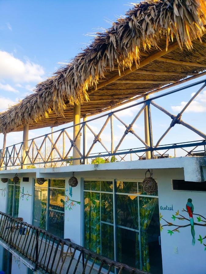 La Casa De Las Aves Bacalar Eksteriør bilde